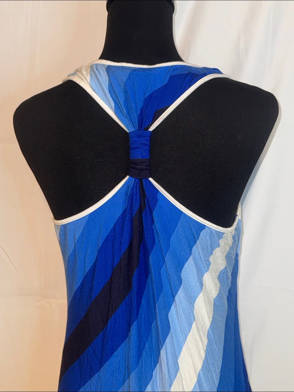 Calvin Klein sleeveless striped maxi dress - Picture 4 of 7